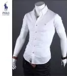 2019U ralph lauren homme chemises mode edition limitee hot sale blanc